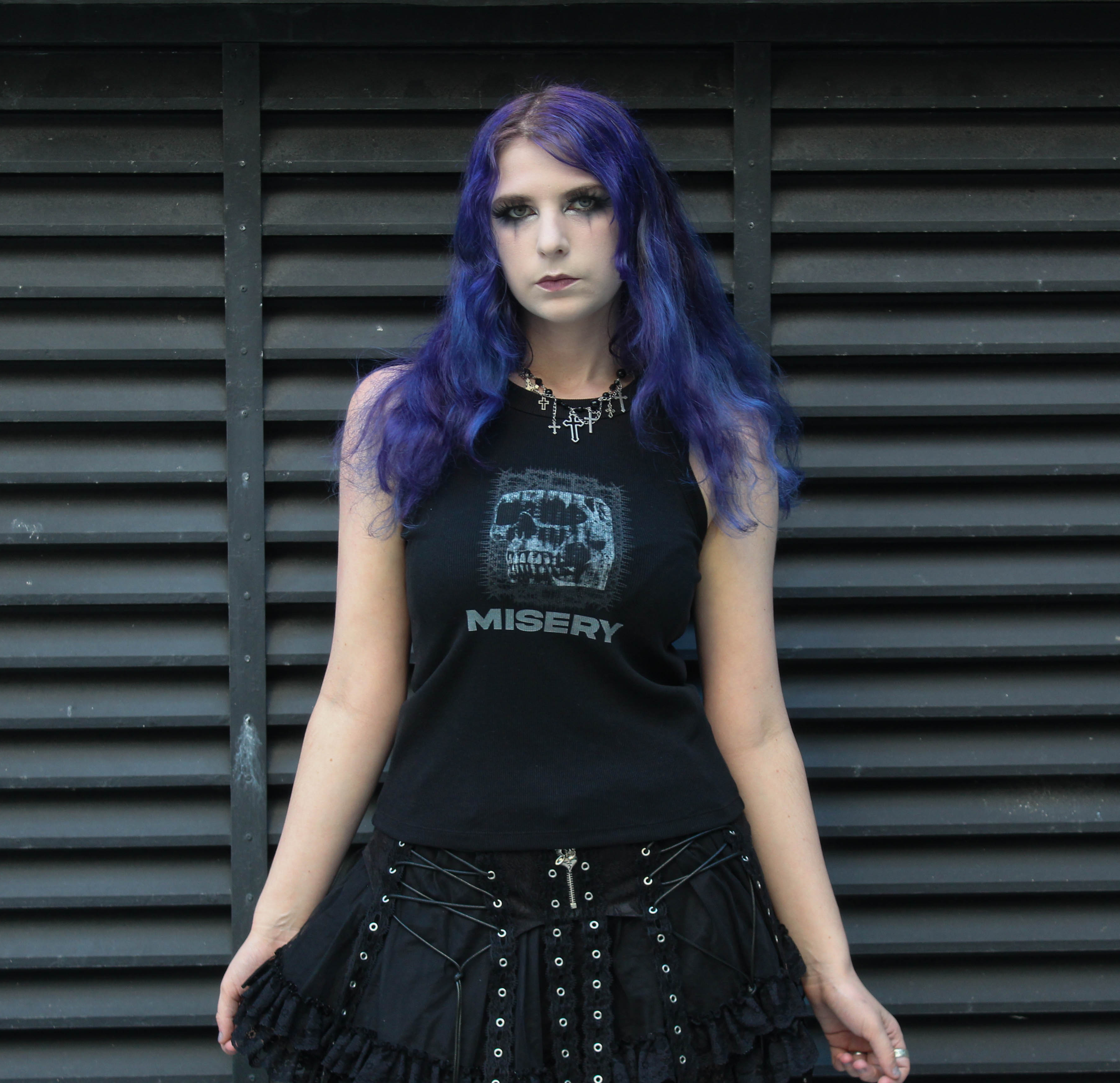 Eternal Misery Rib Tank Top