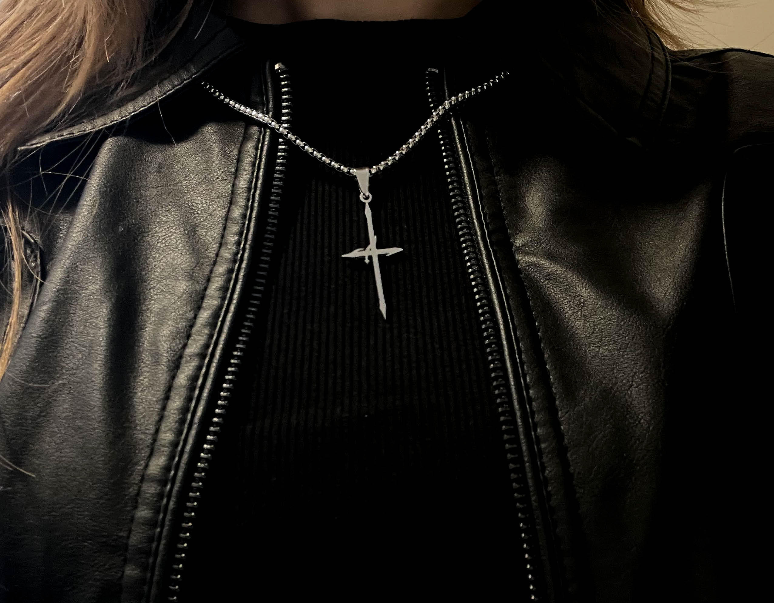 The Last Confession Cross Necklace
