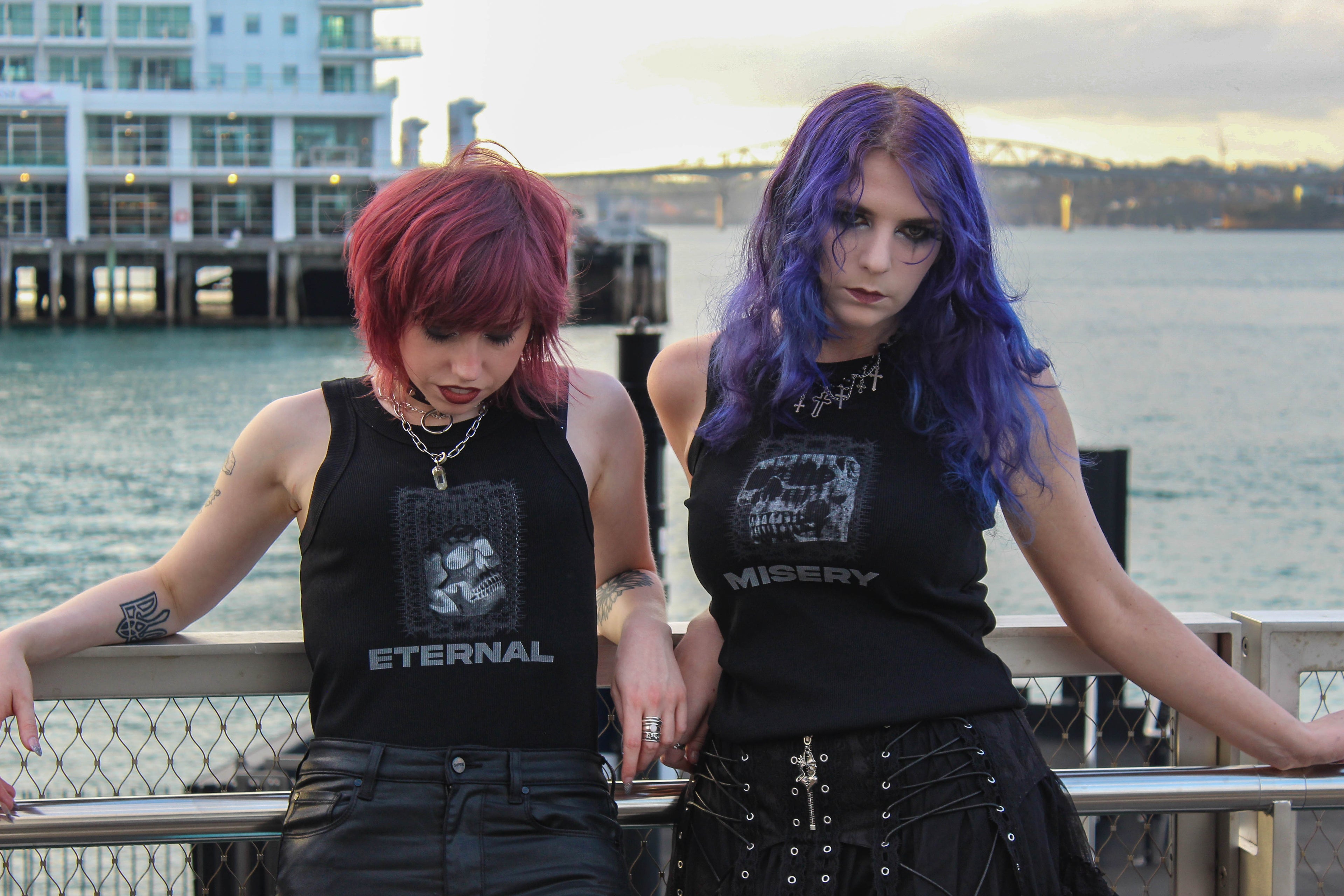 Eternal Misery Rib Tank Top
