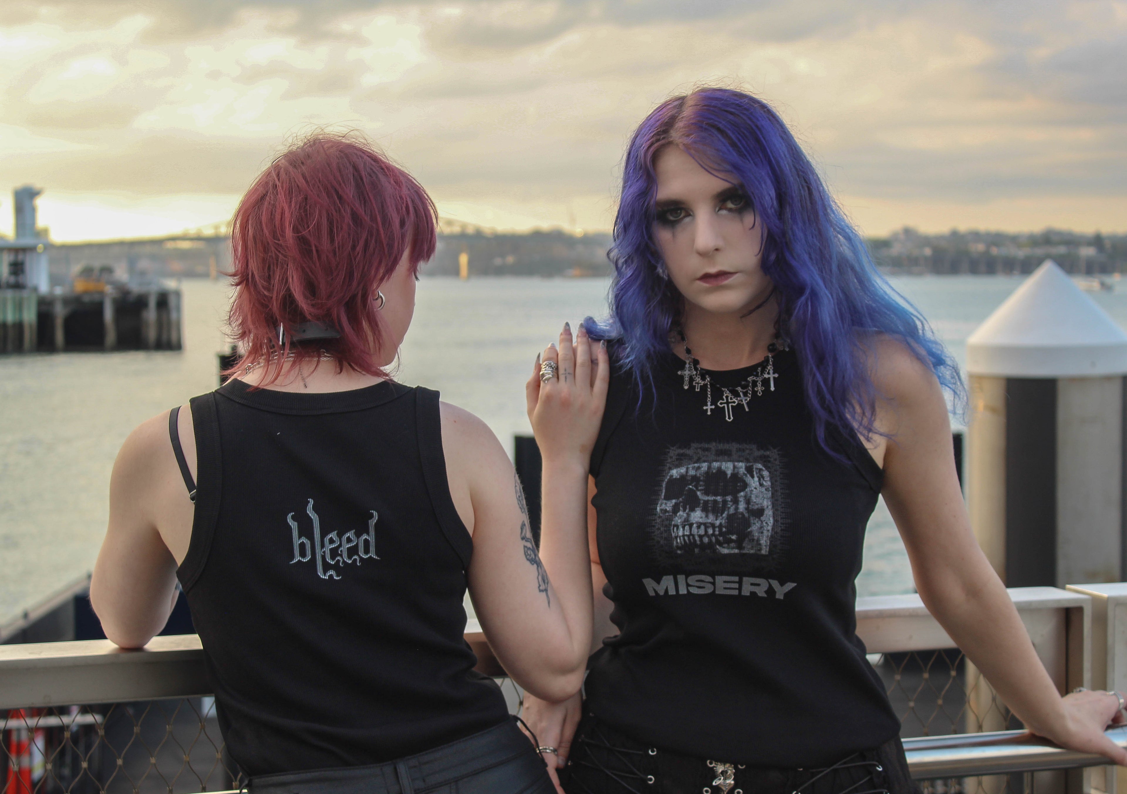 Eternal Misery Rib Tank Top