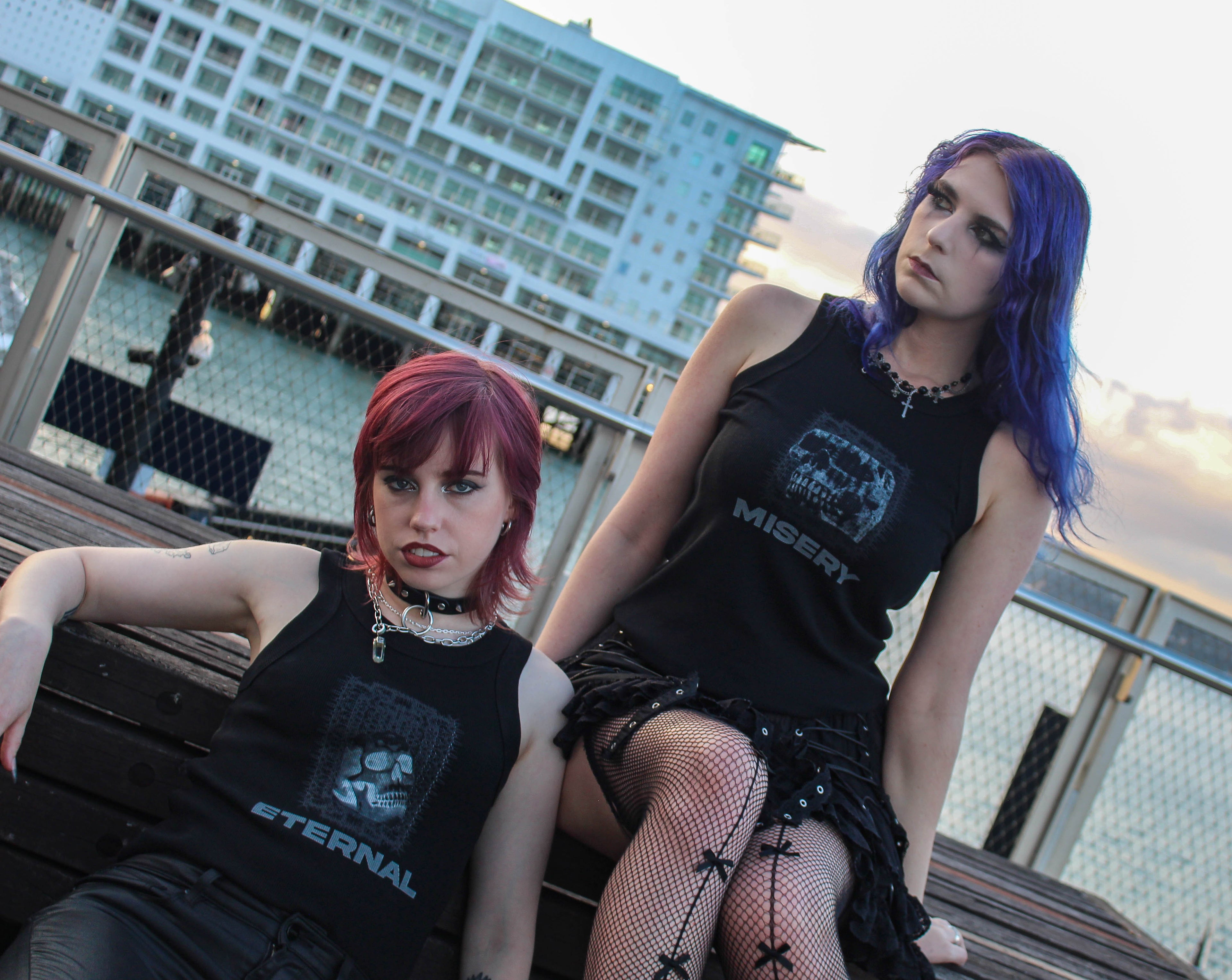 Eternal Misery Rib Tank Top