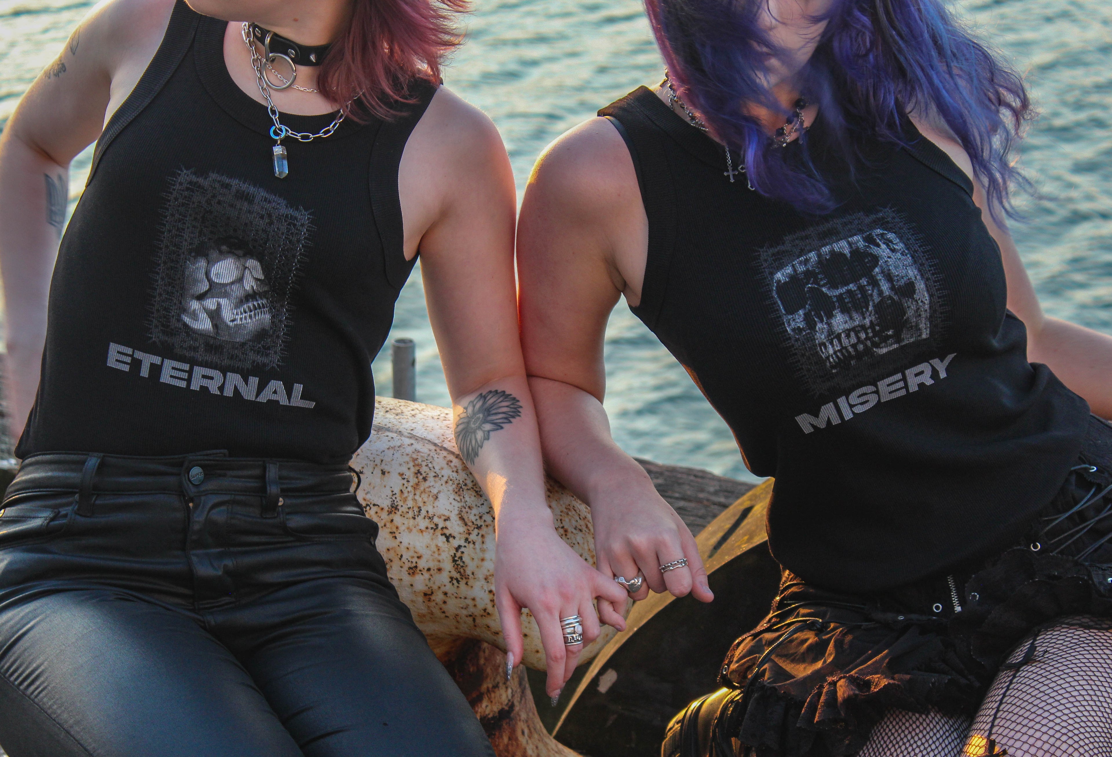 Eternal Misery Rib Tank Top